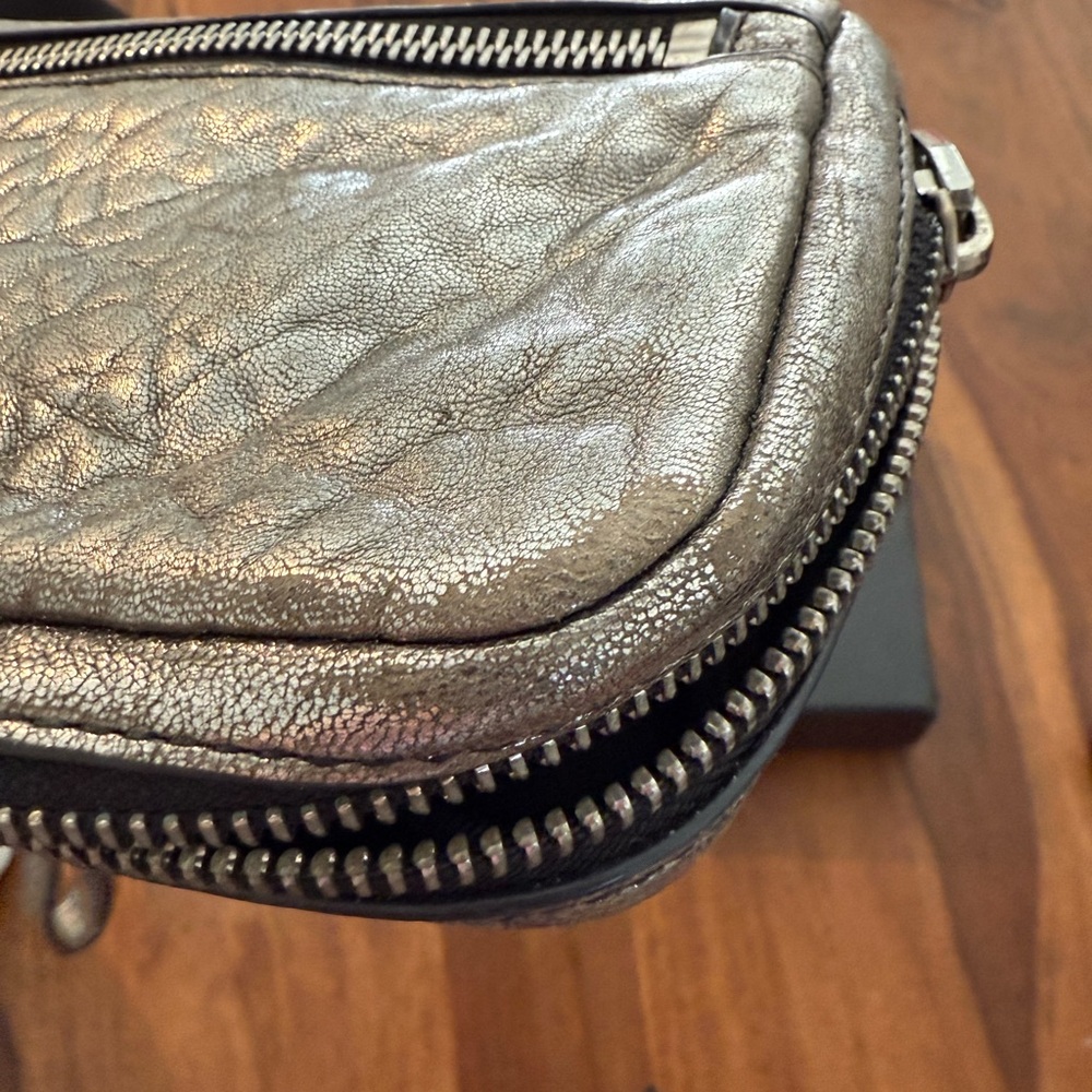 Alexander Wang Metallic Silver Wristlet - Picture 6 of 7